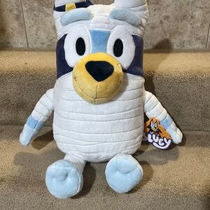 Bluey Mummy monster 18" Halloween Jumbo Plush